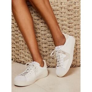Victoria Berlin Women's Fashion Sneakers Ivory Suede Ice 10 41